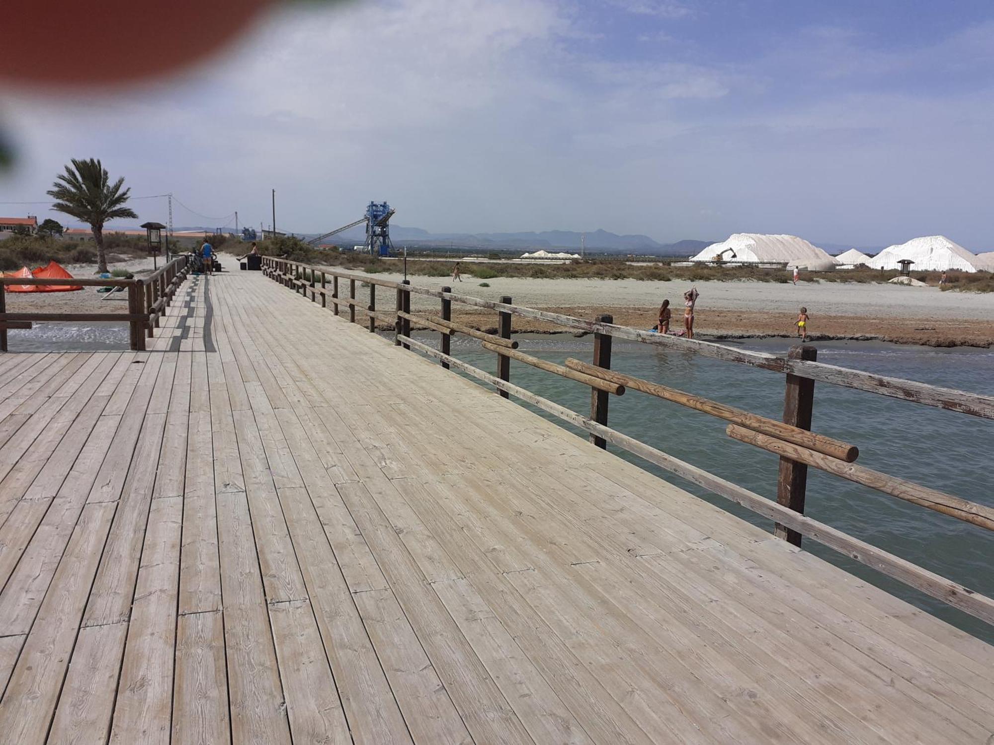 Апартаменты Vacaciones En Playa Del Tamarit Санта Пола Экстерьер фото